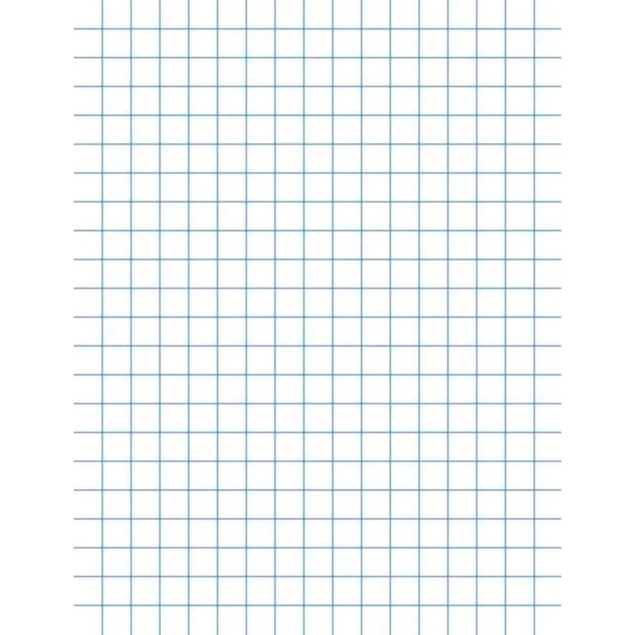 School Smart Graph Paper, 8-1/2 x 11 Inches, 1/10 Inch Ruling, White, 500 Sheets